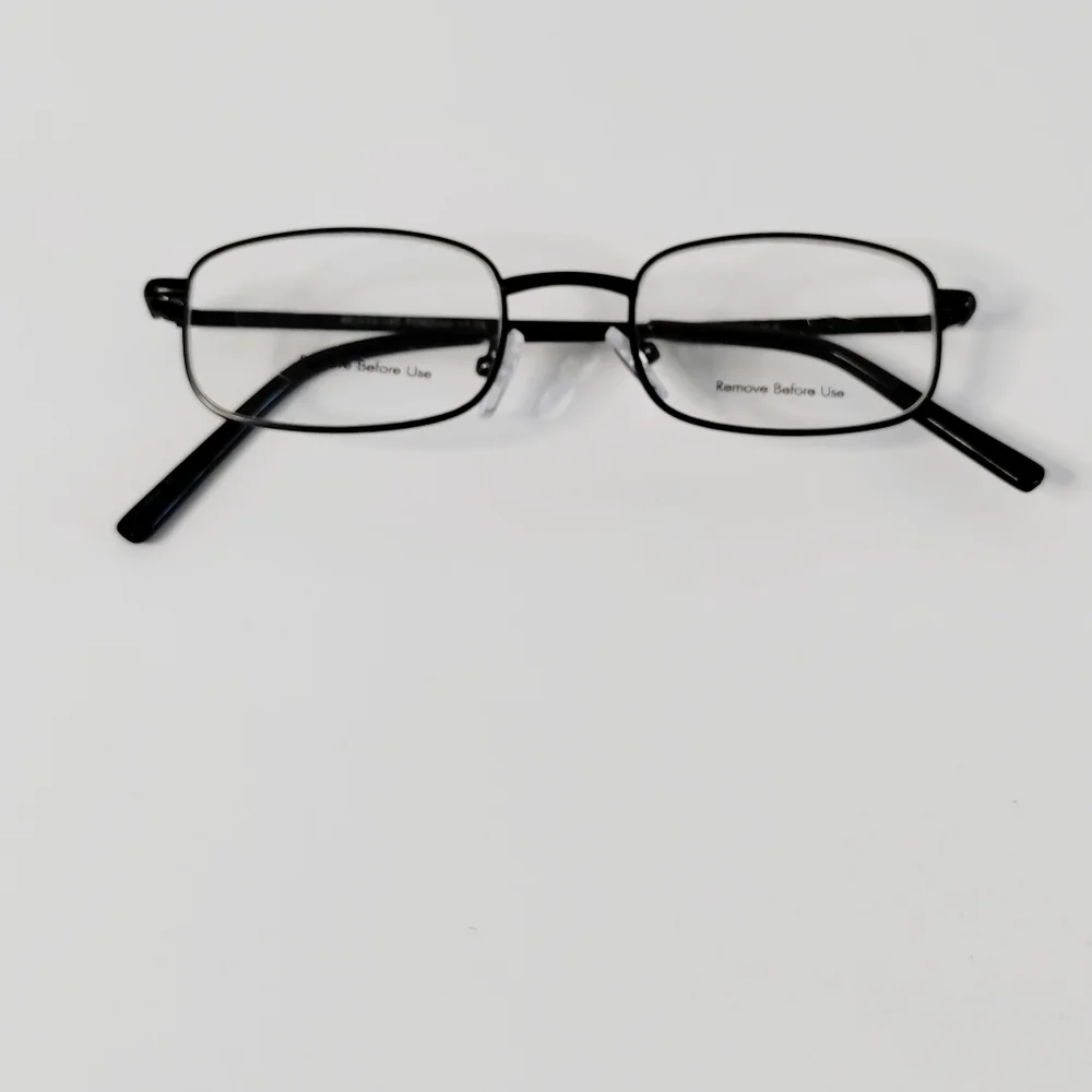 READERS Essential Magnifying Glasses Metal Rectangle Frames 1.25 Cheaters